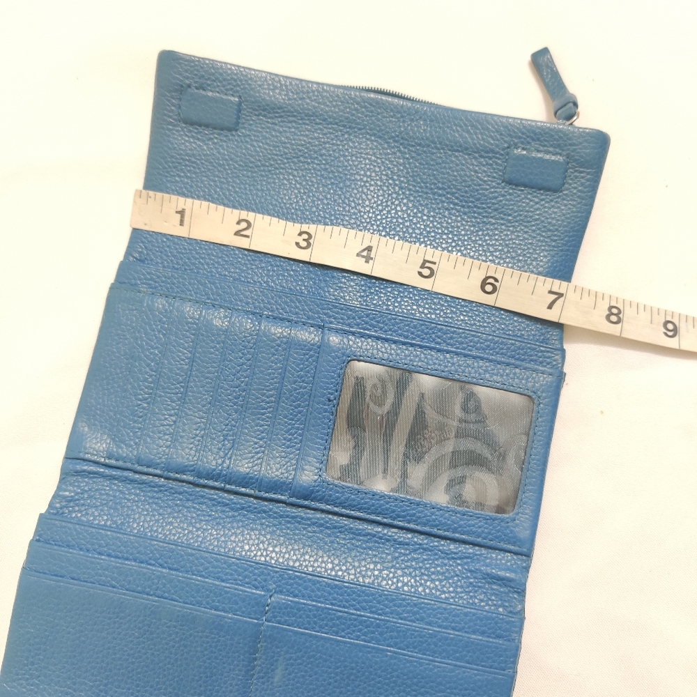 Brighton Turquoise Blue Nolita Wallet - Picture 13 of 13